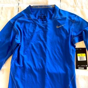 Mens NEW Nike Blue Dri Fit Shirt Size Small